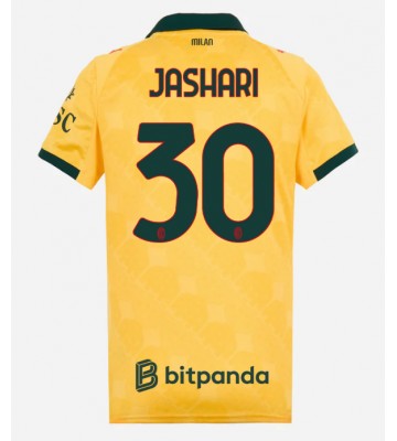 AC Milan Ardon Jashari #30 Tercera Equipación Mujer 2025-26 Manga Corta